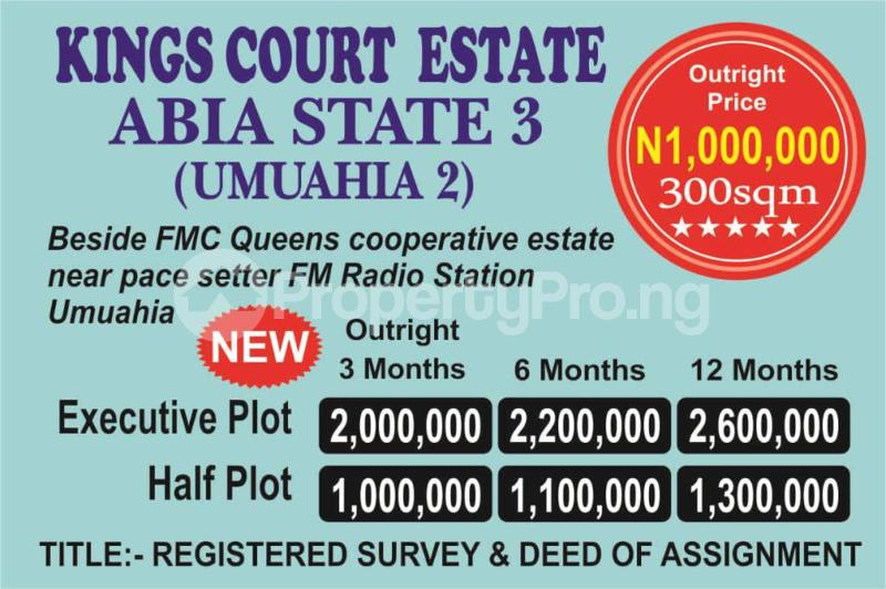 Land in Umuahia North Abia Land for sale in umuahianorth Land in