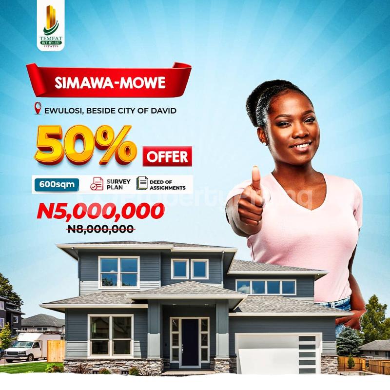 Land for sale Simawa Sagamu Sagamu Ogun