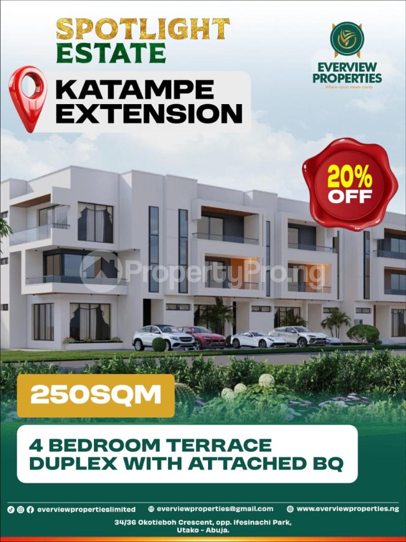 4 bedroom Land for sale Mshel Harmony Estate Katampe Ext Katampe Abuja - 0