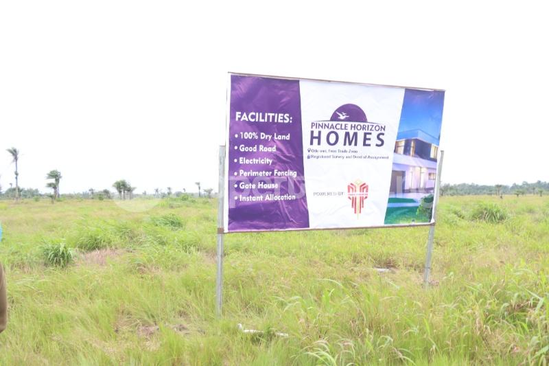 Land for sale Ode Omi, 30mins Drive From The La Campaigns Tropicana Beach Resort. LaCampaigne Tropicana Ibeju-Lekki Lagos