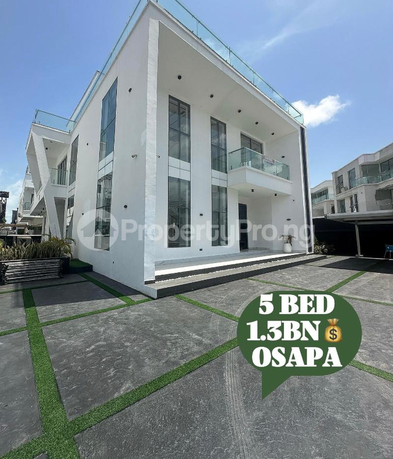 5 bedroom House for sale Osapa london Lekki Lagos