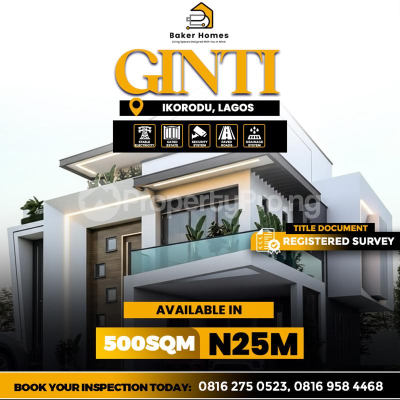 Land for sale Along Igbe Road, Ijede Ikorodu Lagos