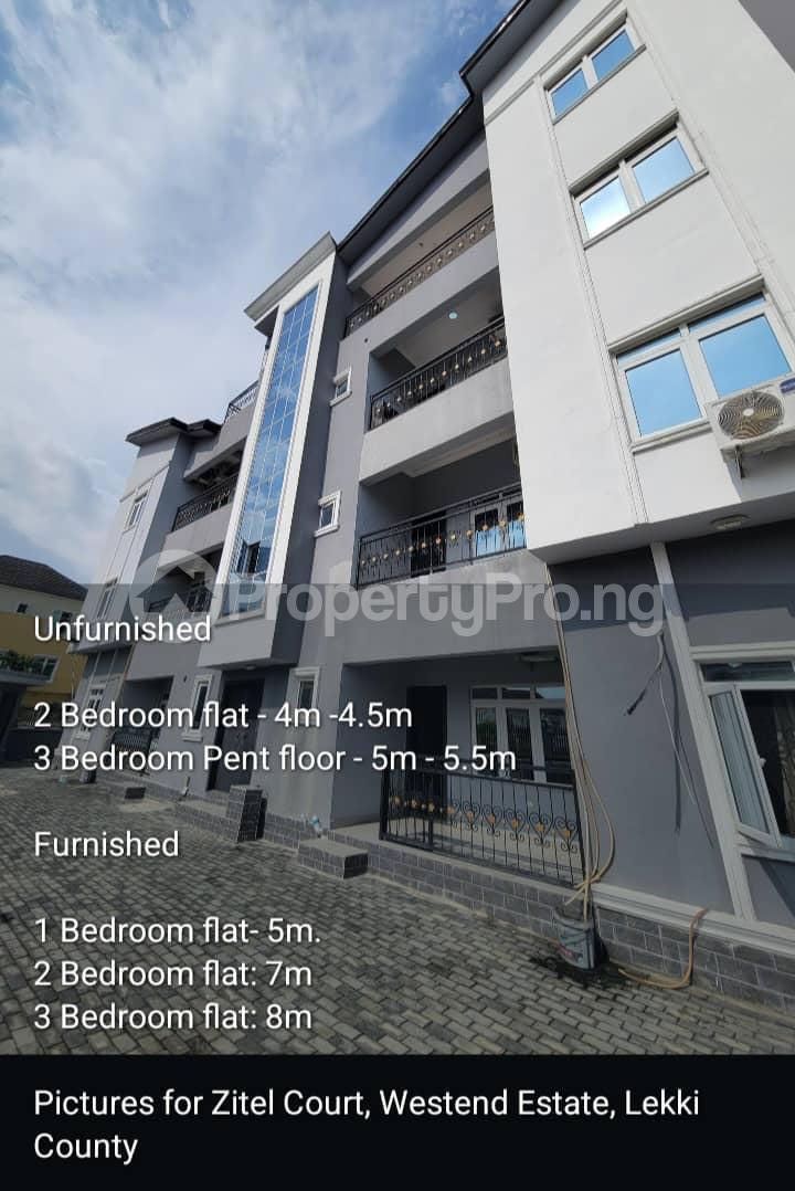 3 bedroom Flat / Apartment for rent Westend Estate Lekki County, Ikota Lekki Lagos