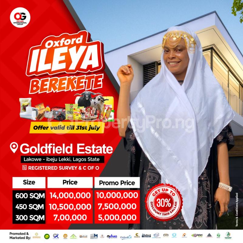 Land for sale Lokowe Ibeju Lekki Ibeju-Lekki Lagos