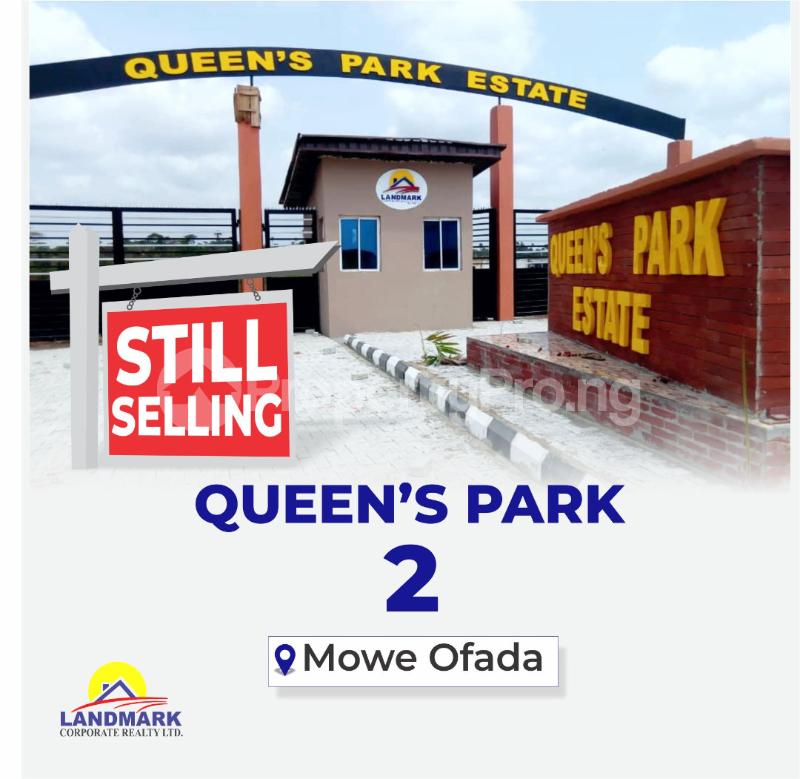 Land for sale Queens Park Estate 2, Mowe Ofada Mowe Obafemi Owode Ogun