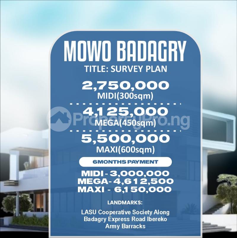 Land for sale Doc Gardens Mowo, Age Mowo Badagry Lagos