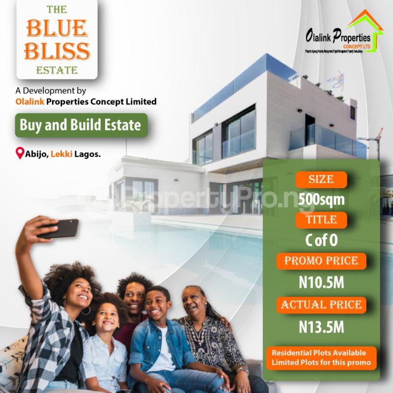Land for sale Opposite Eko Akete In Abijo Gra Lekki Lagos - 0