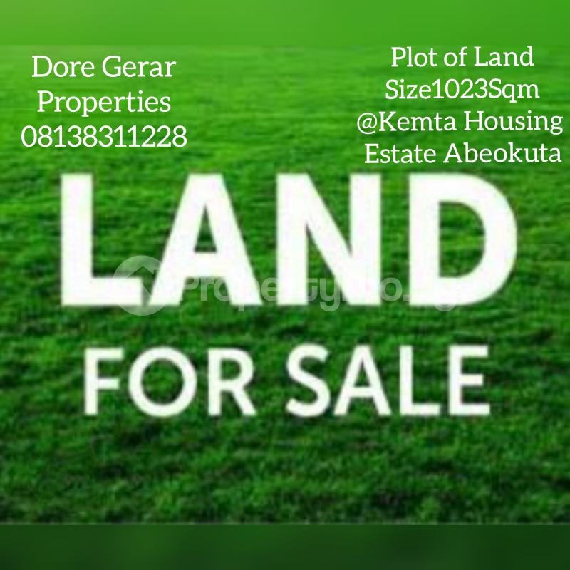 Land for sale Kemta Housing Estate Idi Aba Abeokuta Ogun
