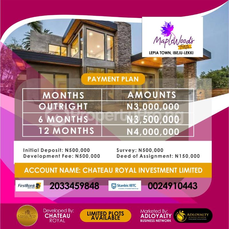 Land for sale Maplewoods Forth Ibeju Lekki Lagos Free Trade Zone Ibeju-Lekki Lagos - 0