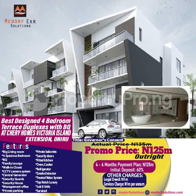 4 bedroom House for sale Victoria Island ONIRU Victoria Island Lagos