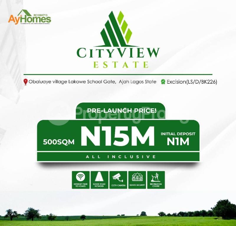 Land for sale City View Estate Close To International Airport And Atlanti Lakowe Ajah Lagos