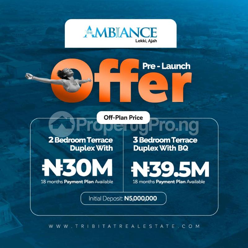 3 bedroom House for sale Atlantic Layout Estate, Ajiwe By Lbs, Off Lekki Epe Expressway Lekki Phase 2 Lekki Lagos