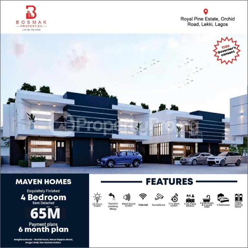 4 bedroom House for sale Maven Court Orchid Road Lekki Lekki Lagos