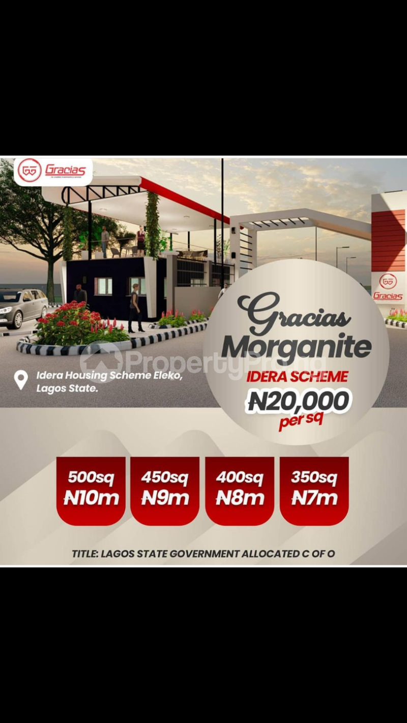 Land for sale Idera Housing Scheme, Eleko Ibeju-Lekki Lagos