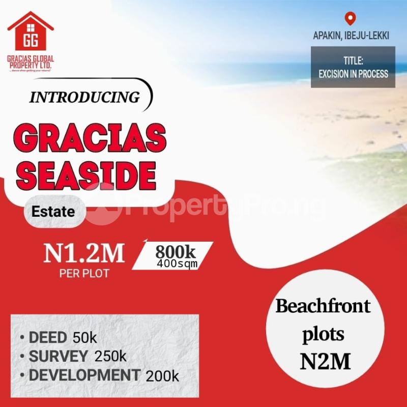Land for sale Apakin Town Ibeju Lekki LaCampaigne Tropicana Ibeju-Lekki Lagos
