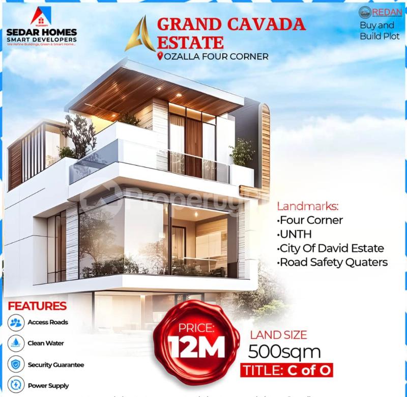 Land for sale Ozalla Four Corners Enugu Enugu