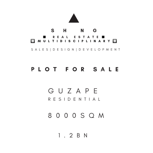 Land for sale Guzape Abuja