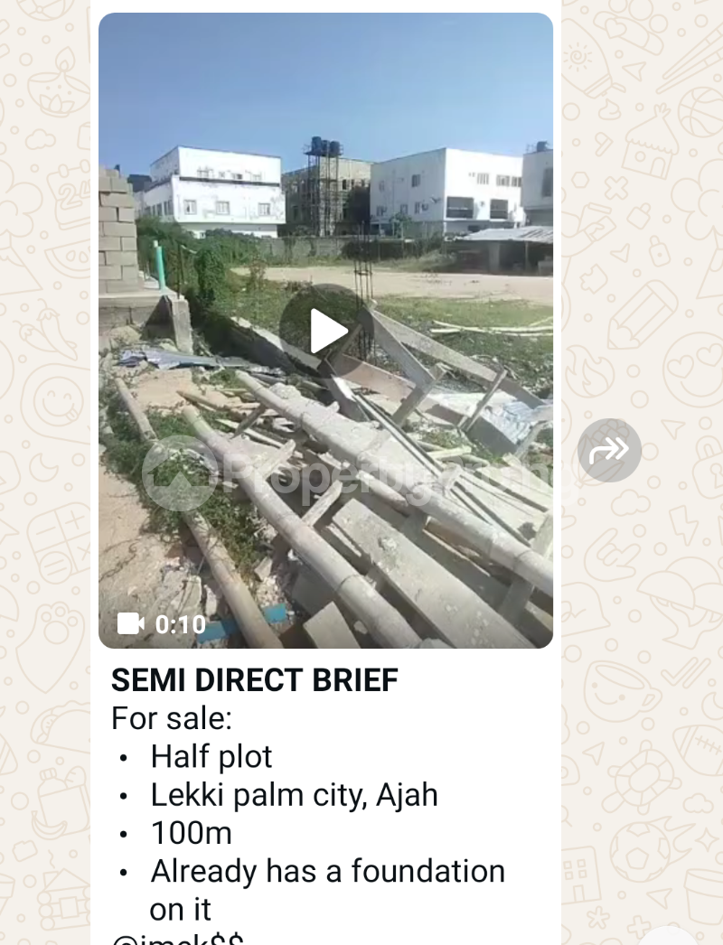 Land for sale Lekki Palm City Ado Ajah Lagos