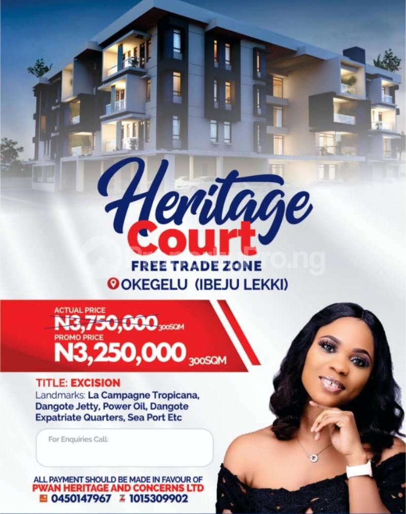 Land in Free Trade Zone IbejuLekki Lagos Land for sale in ibeju