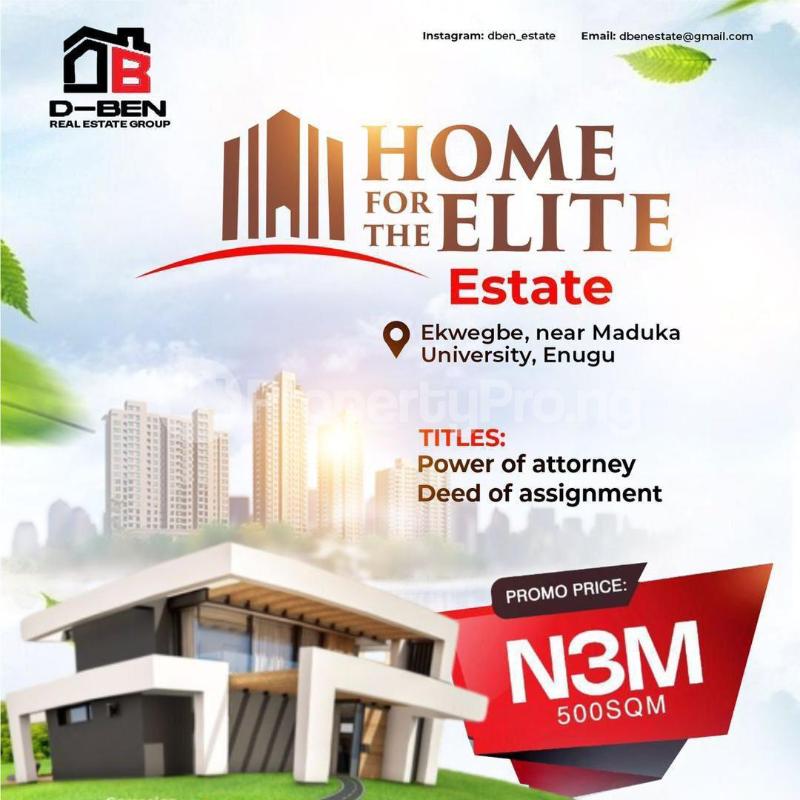 Land for sale Ekwegbe Enugu Enugu