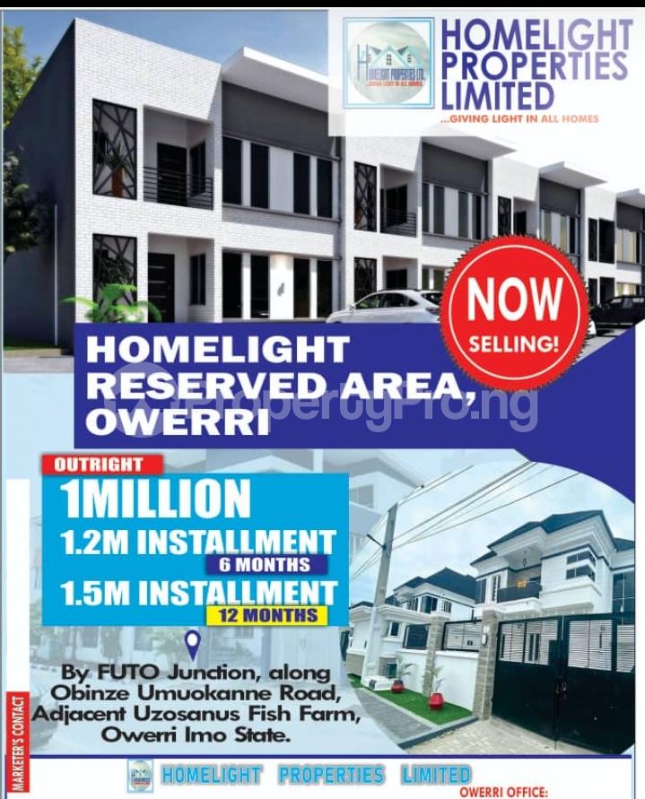 Land for sale Estate Owerri Imo