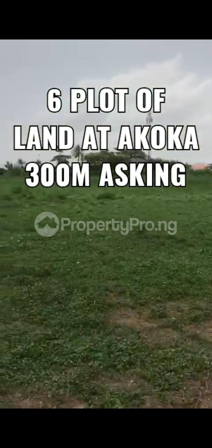 Land for sale Akoka Yaba Lagos - 1