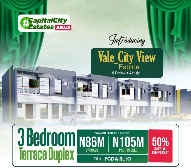 House for sale Vale City View Estate/ Kabusa Motor Park Dakwo Abuja