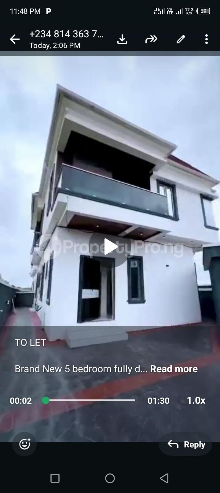 5 bedroom House for rent Abraham adesanya estate Ajah Lagos