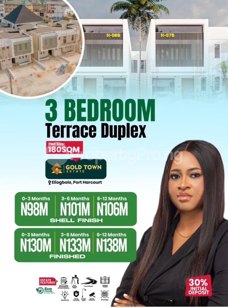 House for sale Eliogbolo/ Gold Town Estate Port Harcourt Rivers