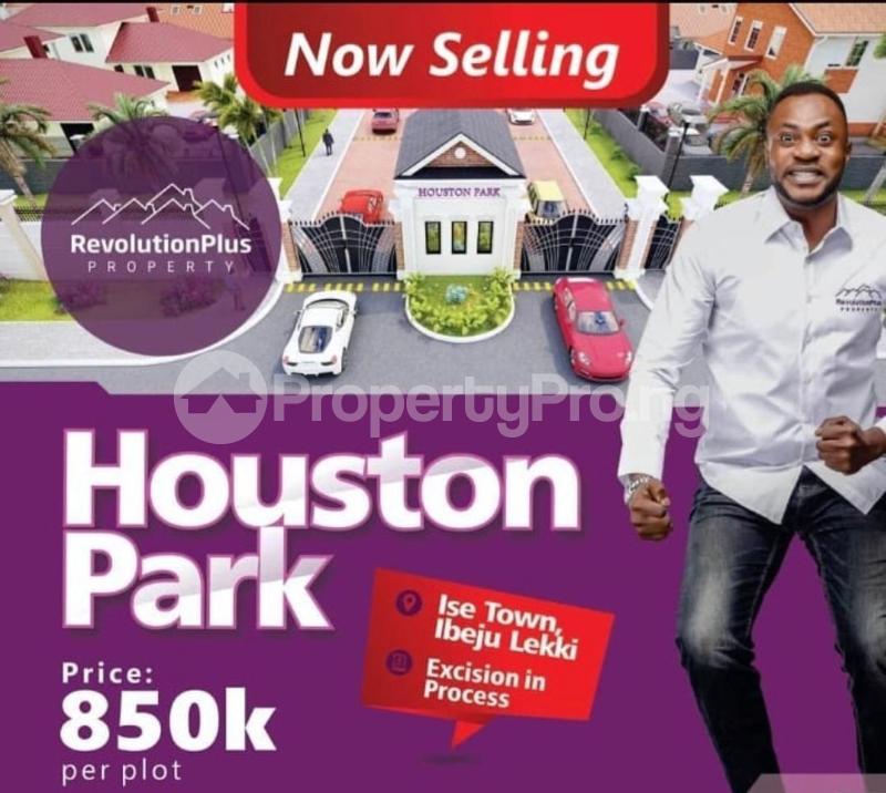 Land for sale Ise Town, Ibeju Lekki. Ise town Ibeju-Lekki Lagos