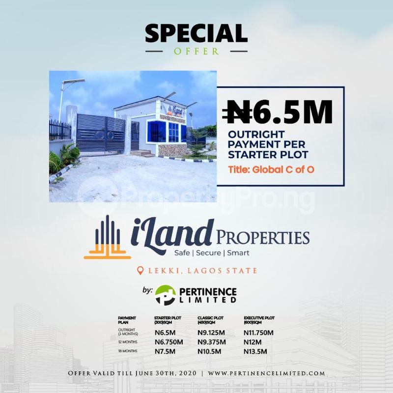 Land for sale Lekki VGC Lekki Lagos