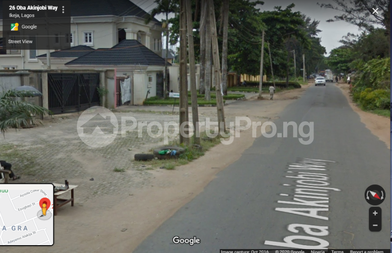 Land for sale Oba Akinjobi Street, Gra Ikeja, Lagos. Ikeja GRA Ikeja Lagos