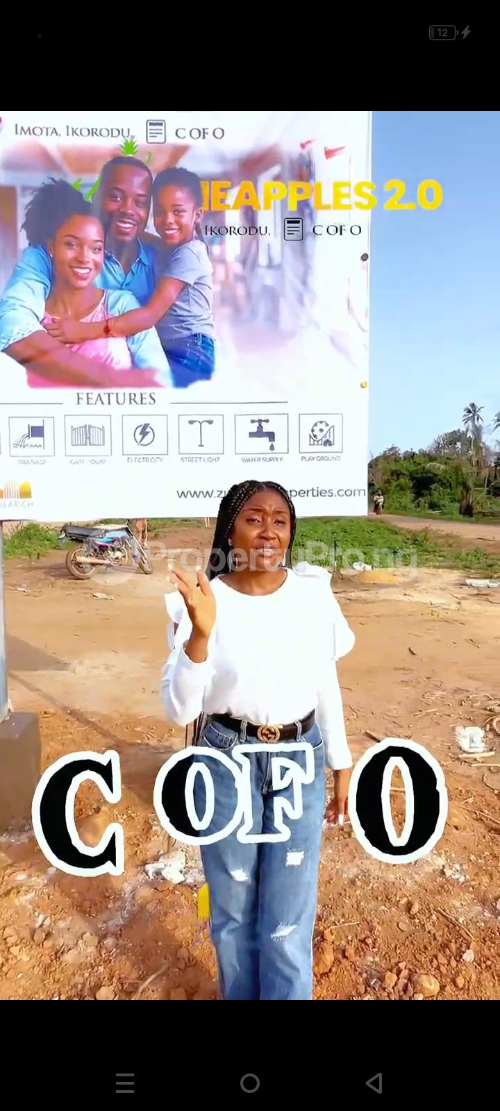 Land for sale Ikorodu Ikorodu Lagos
