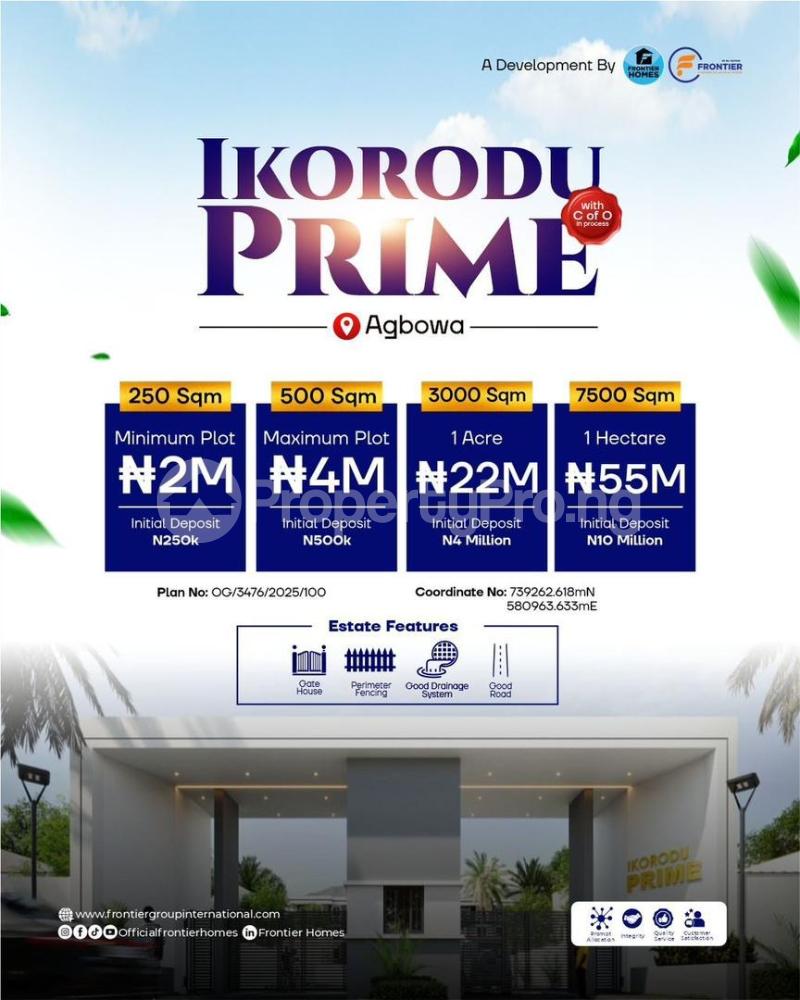 Land for sale Ikorodu Lagos