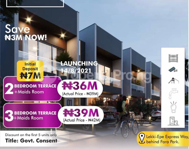 2 bedroom House for sale Behind Farra Park Estate Sangotedo Lagos