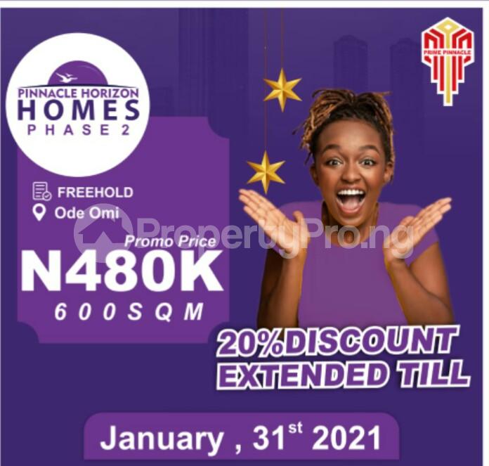 Land for sale Ode Omi, About 15mins Drive From Lacampagne Tropicana Resort, Ibeju Lekki Free Trade Zone Ibeju-Lekki Lagos