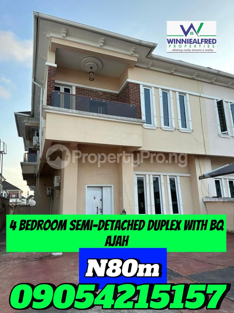 4 bedroom House for sale Off Lekki-Epe Expressway Ajah Lagos