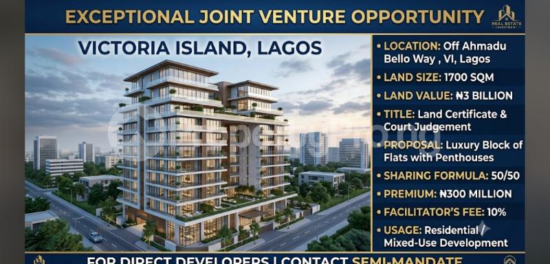 Land for sale Ahmadu Bello Way Victoria Island Lagos