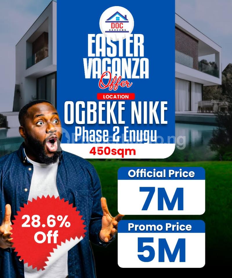 Land for sale Doc Garden Ogbeke Nike Enugu Enugu