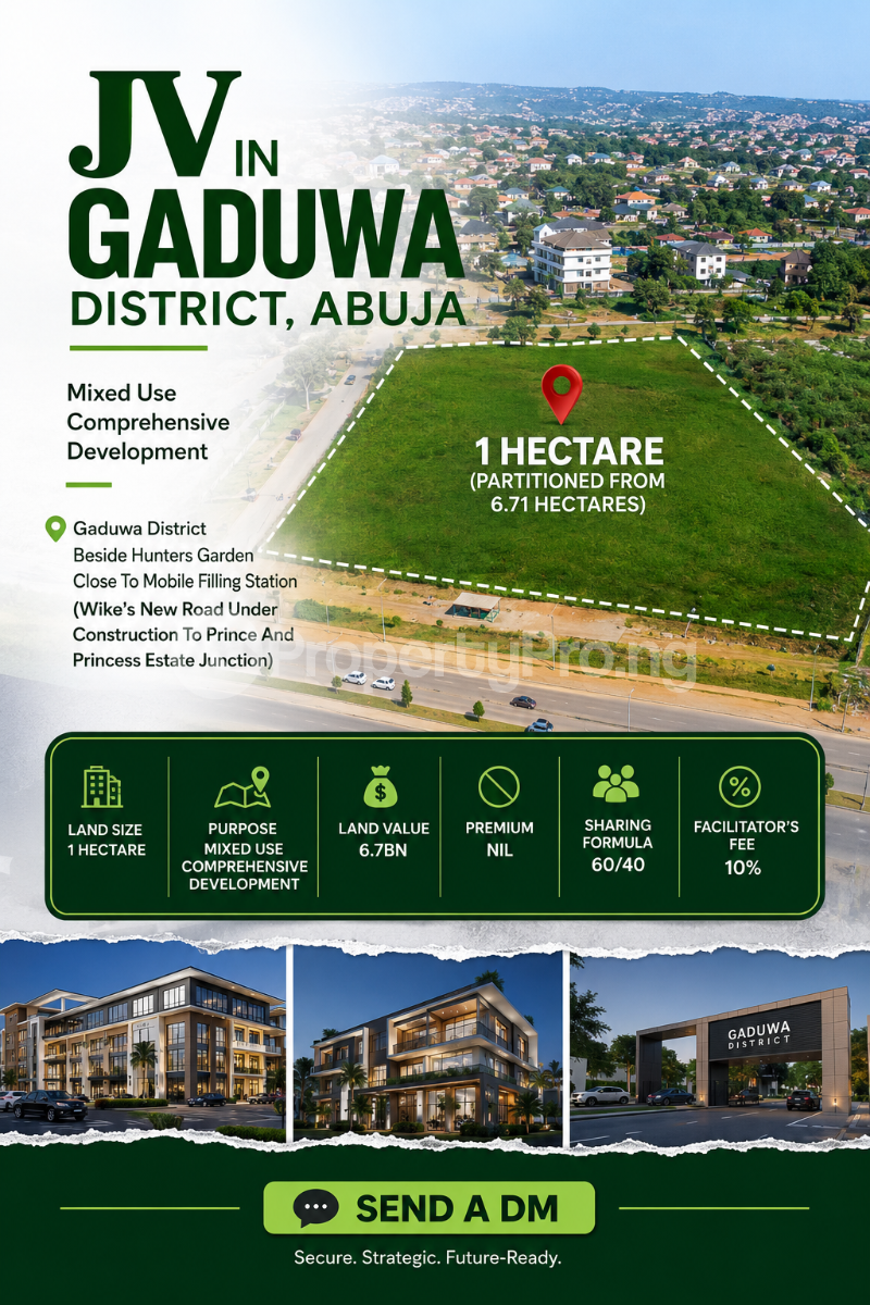 Land for sale Gaduwa Abuja