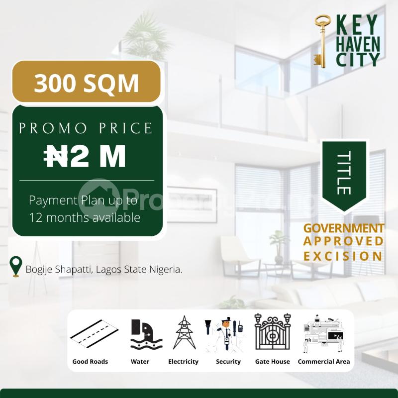 Land for sale Bogije Ibeju-Lekki Lagos