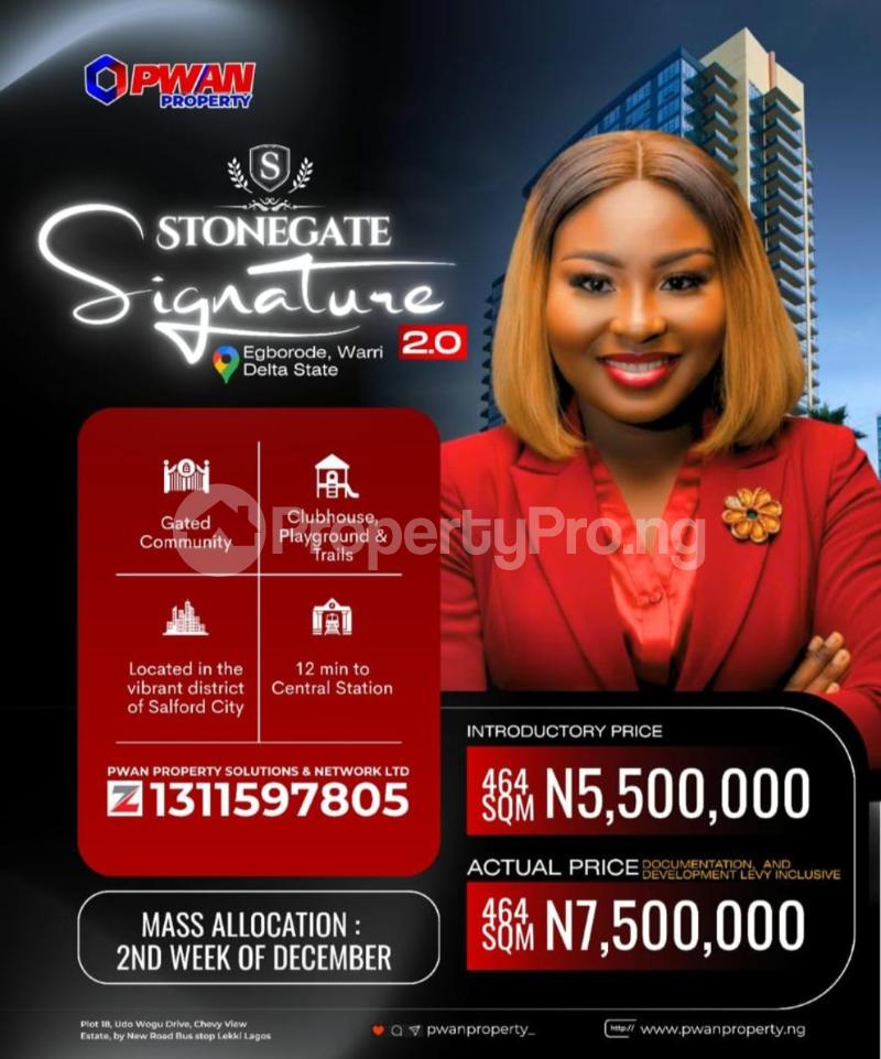 Land for sale Egberode Warri Delta