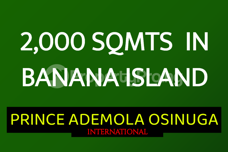 Land for sale Banana Island Estate Banana Island Ikoyi Lagos
