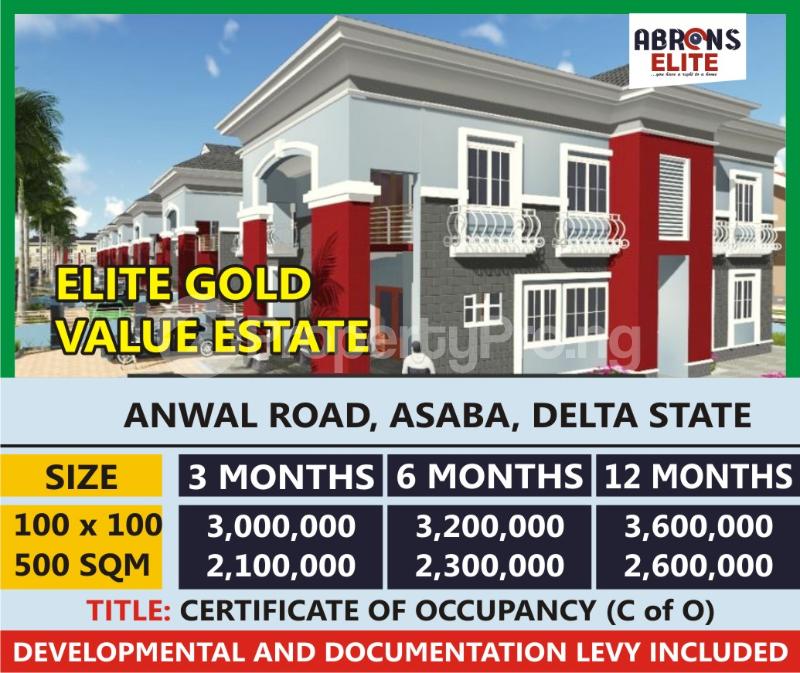 Land for sale Asaba Delta