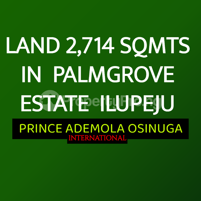 Land for sale Palm Grove Estate Ilupeju Ikorodu Road (Ilupeju) Ilupeju Lagos