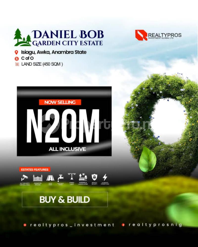 Land for sale Isiagu Awka North Anambra