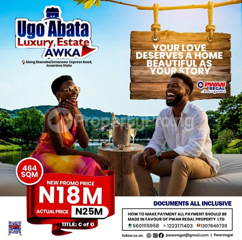 Land for sale Along Ebenebe Amansea Expressway Anambra Anambra