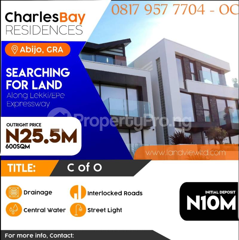Land for sale Abijo Ajah Lagos