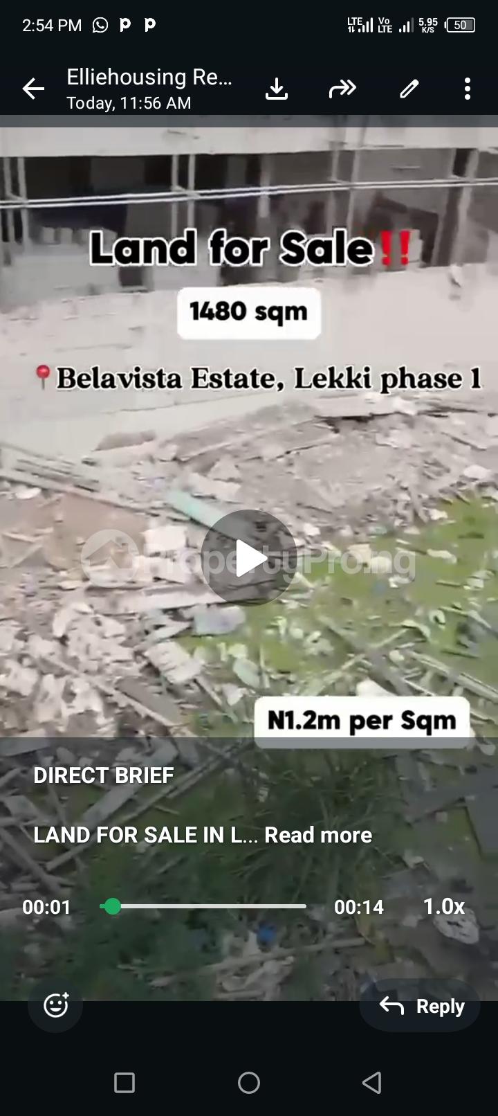 Land for sale Orchid 2nd Toll Gate Lekki Lagos
