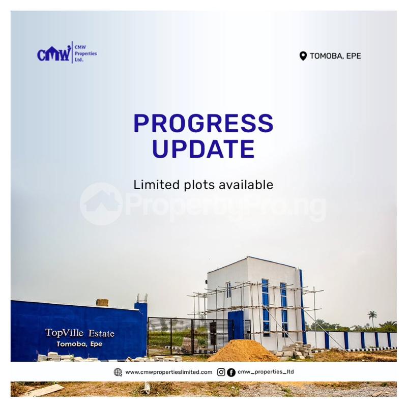Land for sale Topville Estate Phase 1 Tomoba Epe Road Epe Lagos